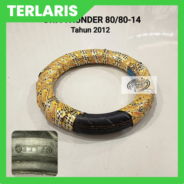 PROMO BAN LUAR SWALLOW TUBELESS THUNDER 80/80 RING 14 ; THUNDER XP 120/60 RING 17