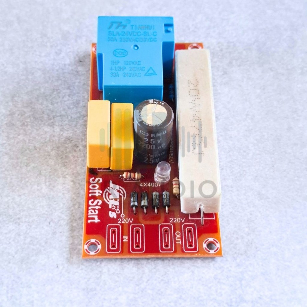 Modul Softstart 30A | Anti Jeglek Aman untuk Power Amplifier