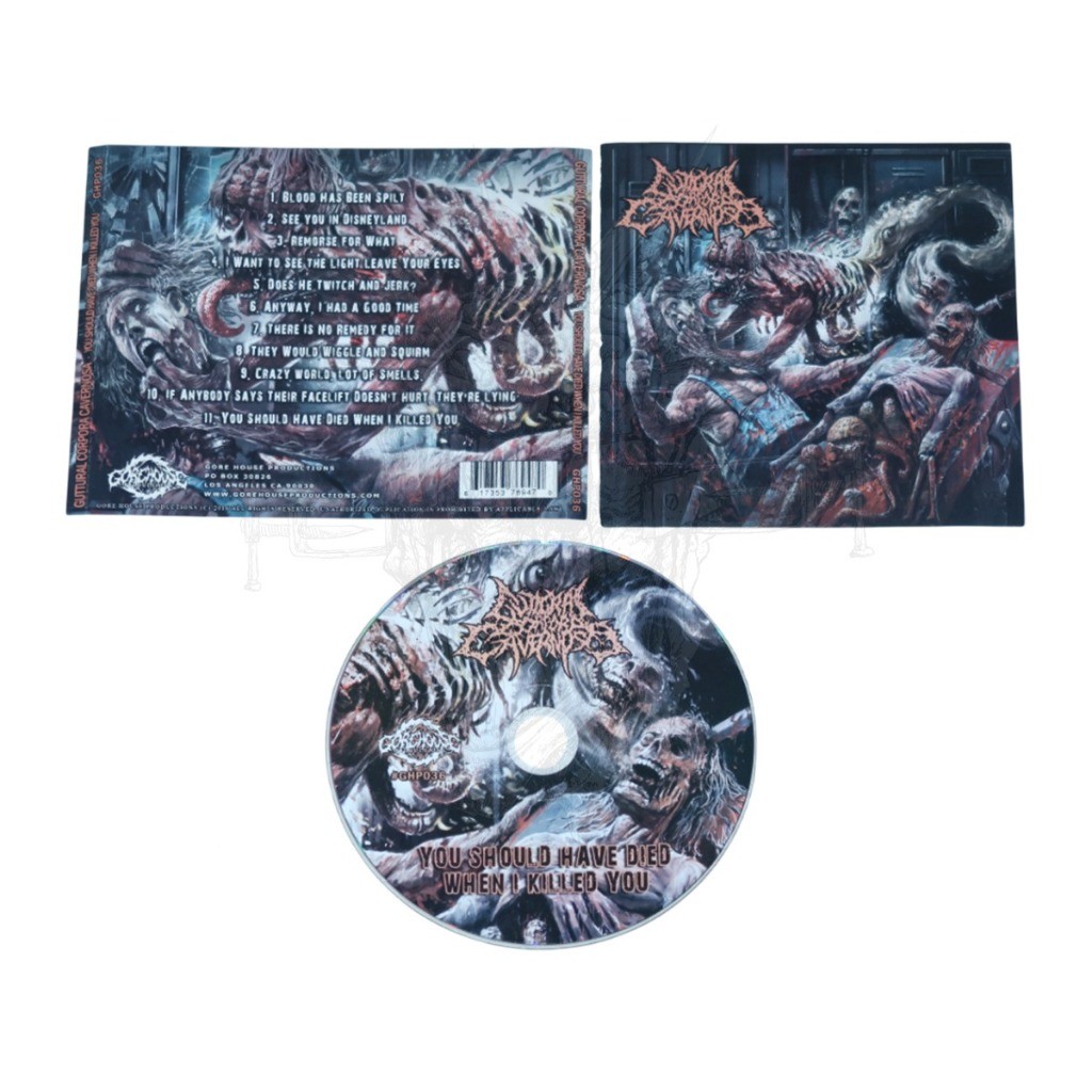 CD - GUTTURAL CORPORA CAVERNOSA - You Should Have Died When I Killed You