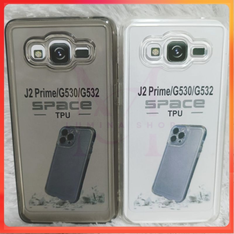 PROMO+COD Softcase Samsung J2 PRIME Silikon Casing Case Bening Transparan Pelindung Belakang Hp + Ca