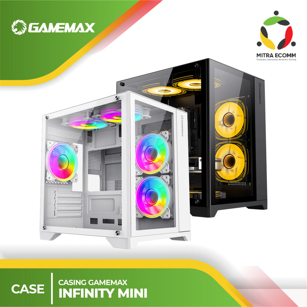Gamemax Casing Infinity Mini PC Case