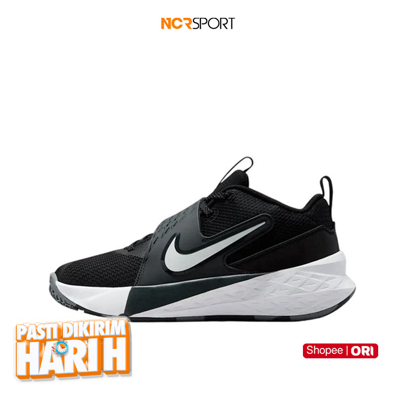 NCR SPORT Sepatu Basket Anak Nike Team Hustle D 12 (Gs) Black - White-Anthracite Original Hf6279-002