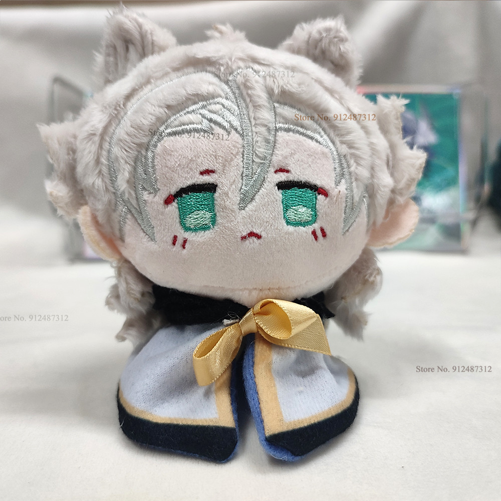 12cm Game Impact Plush Albedo Arataki Itto Tartaglia Kazuha Zhong Li Dolls Pendants Keychains For Gi