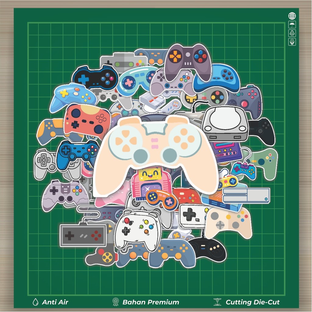 HOT 50 PCS STIKER Stiker Playstation Stiker Fashion Cars Decal Dingin Kartu Album Custom Vinyl Anti 