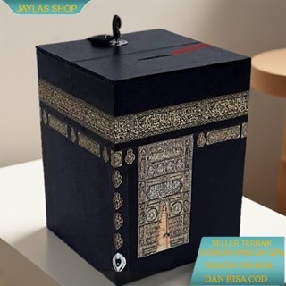 Celengan Kabah Miniatur Unik Dengan Kunci Gembok