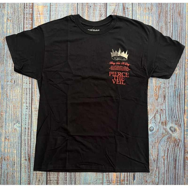 (COD) Kaos T-Shirt Band Pierce The Veil - King for A Day Official Merchandise