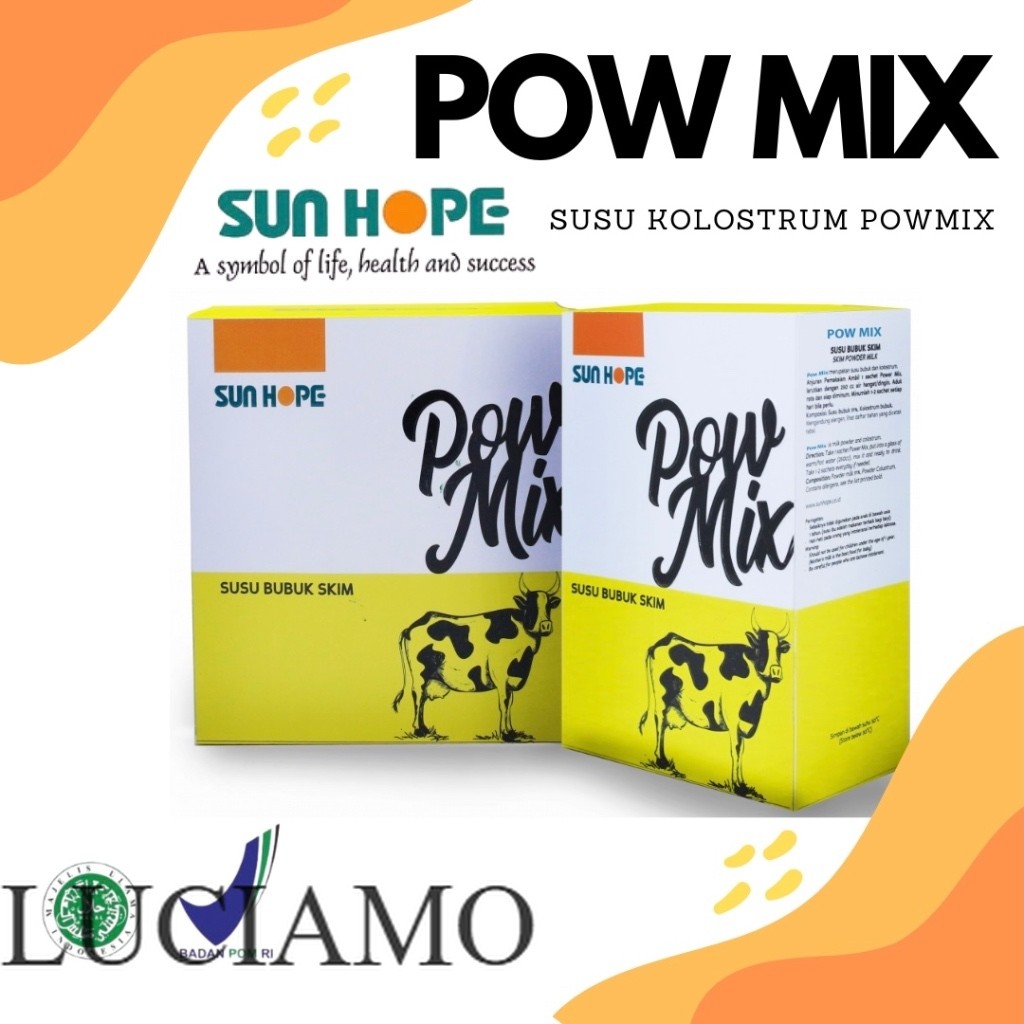 [  LUCIAMO ] PowMix sunhope pow mix sun hope Susu Kolostrum