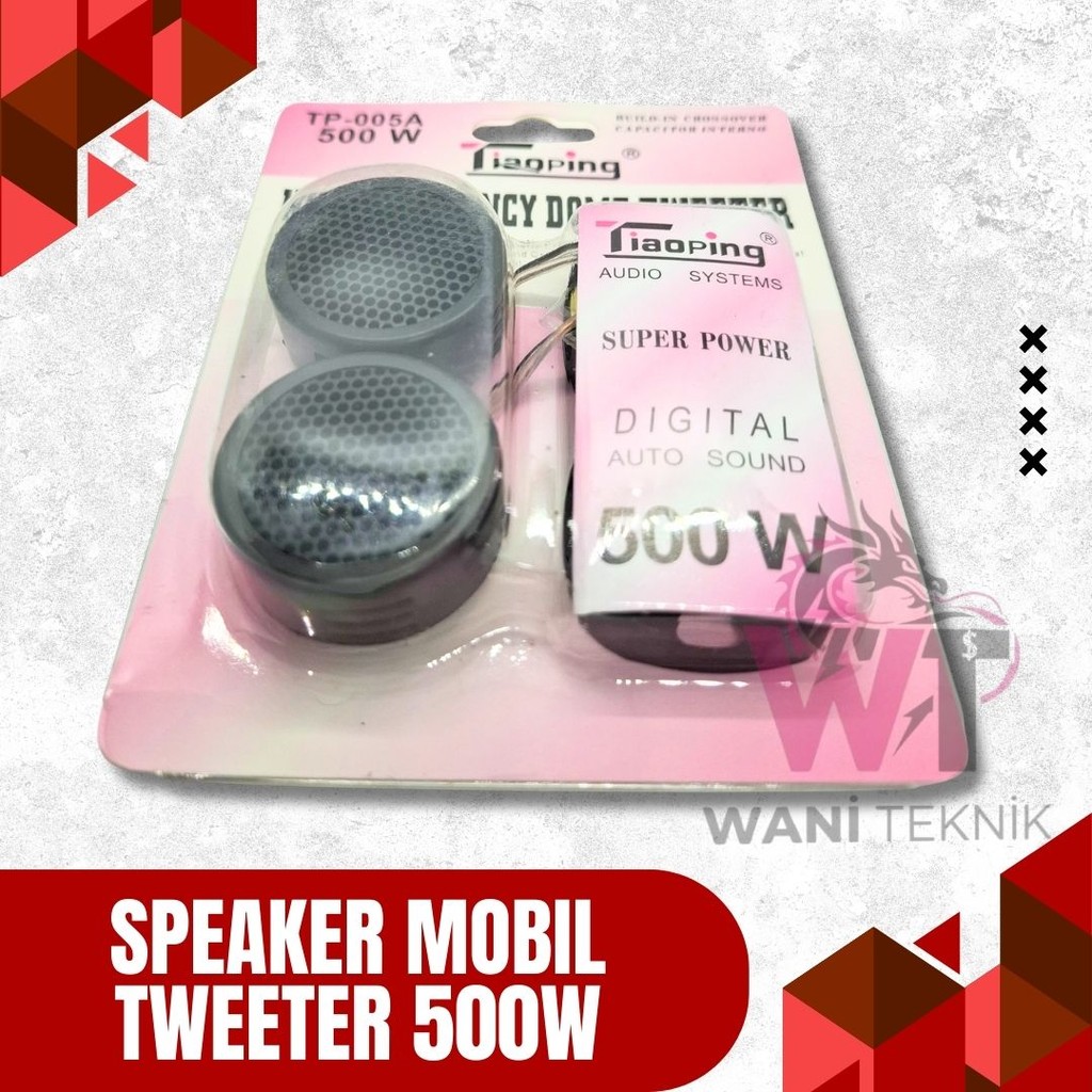 Speaker Mobil Tweeter 500W – Twiter Spiker Suara Tajam