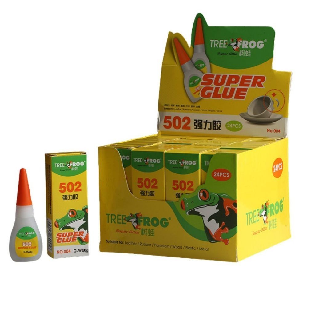Tree Frog Lem Super Glue Lem Serbaguna Kemasan 10 Gram / Lem TreeFrog / Lem Super Glue / Lem Korea /
