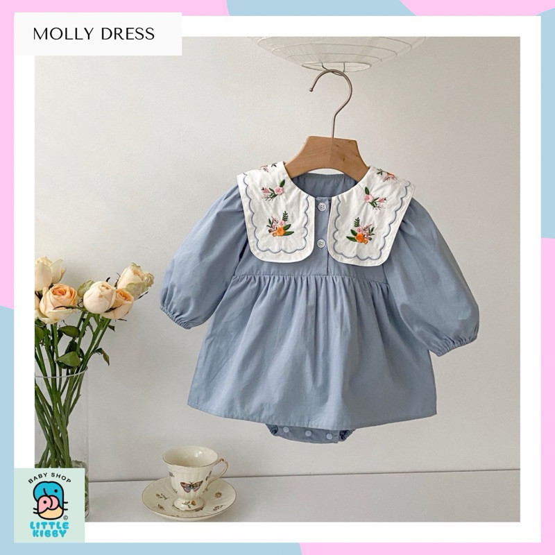 ALLYSON LITTLE KIBBY - MOLLY DRESS | DRESS BAYI | BAJU BAYI | BAJU ANAK | GAUN PESTA ANAK | GAUN PES