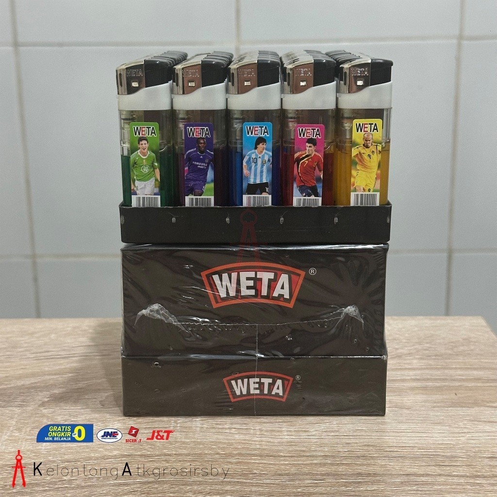 Korek Magnet Weta (50pcs) Motif Bola
