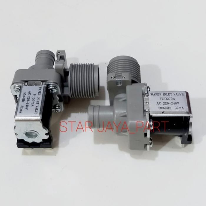 Selenoid Water inlet valve mesin cuci Sanken 1 tabung