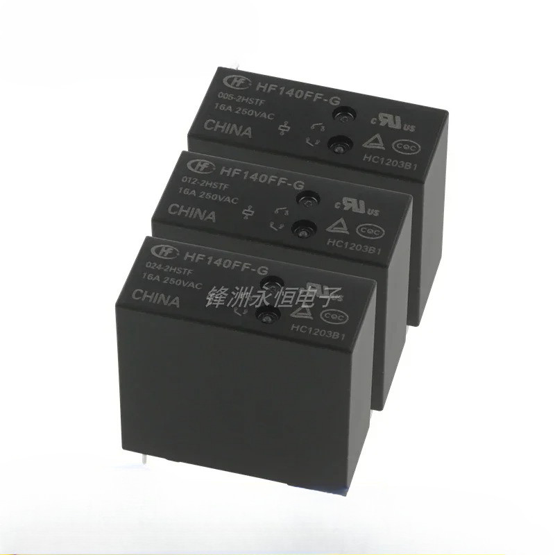 5PCS/Lot Original New Relay HF140FF-G-005-2HSTF HF140FF-G-012-2HSTF HF140FF-G-024-2HSTF 16A 6PIN 5V 