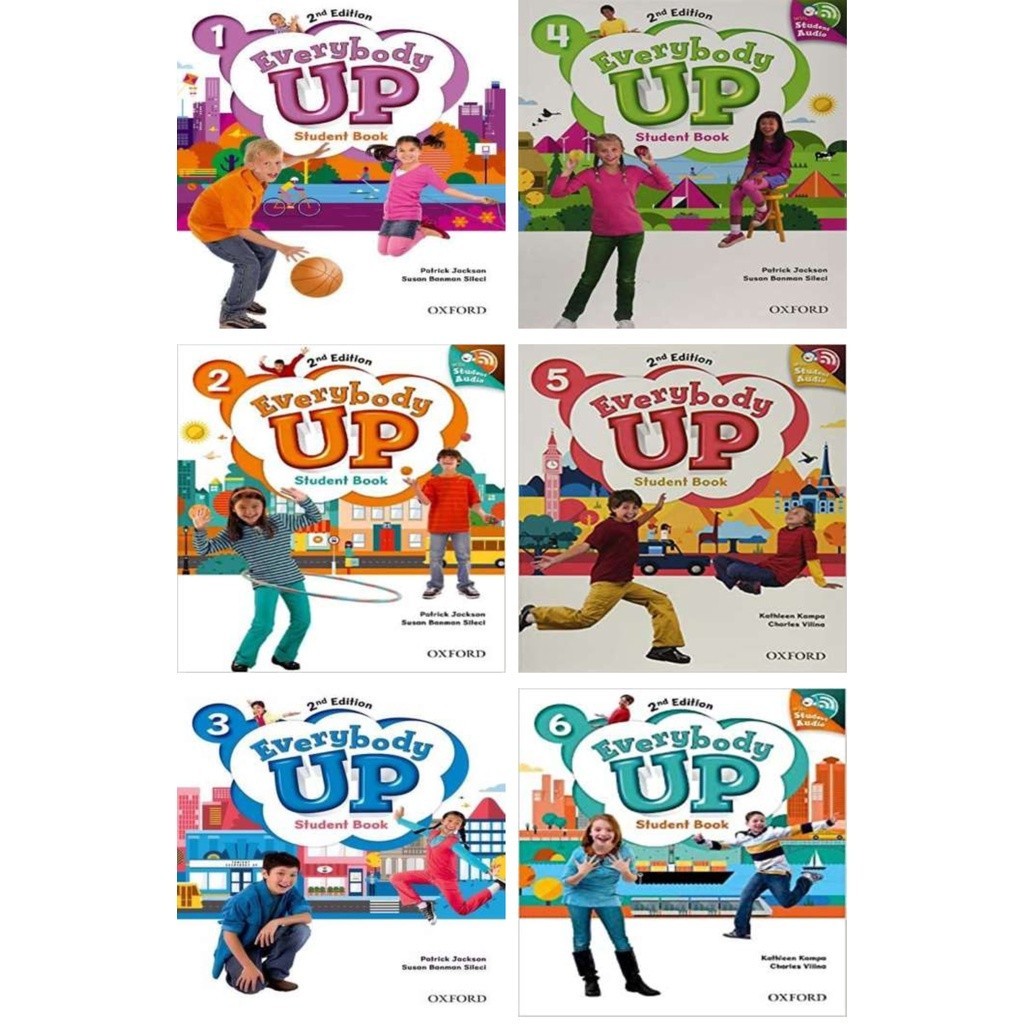 Oxf Everybody UP Student Book 1 2 3 4 5 6 / 2nd Edition / Full Color