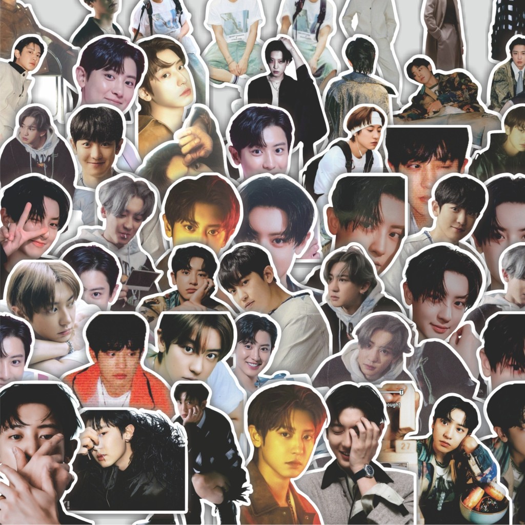 Stiker Cutting Pack Stiker EXO14 - Chanyeol Series 02 Isi 100Pcs Series Aesthetic Lucu Keren Untuk K