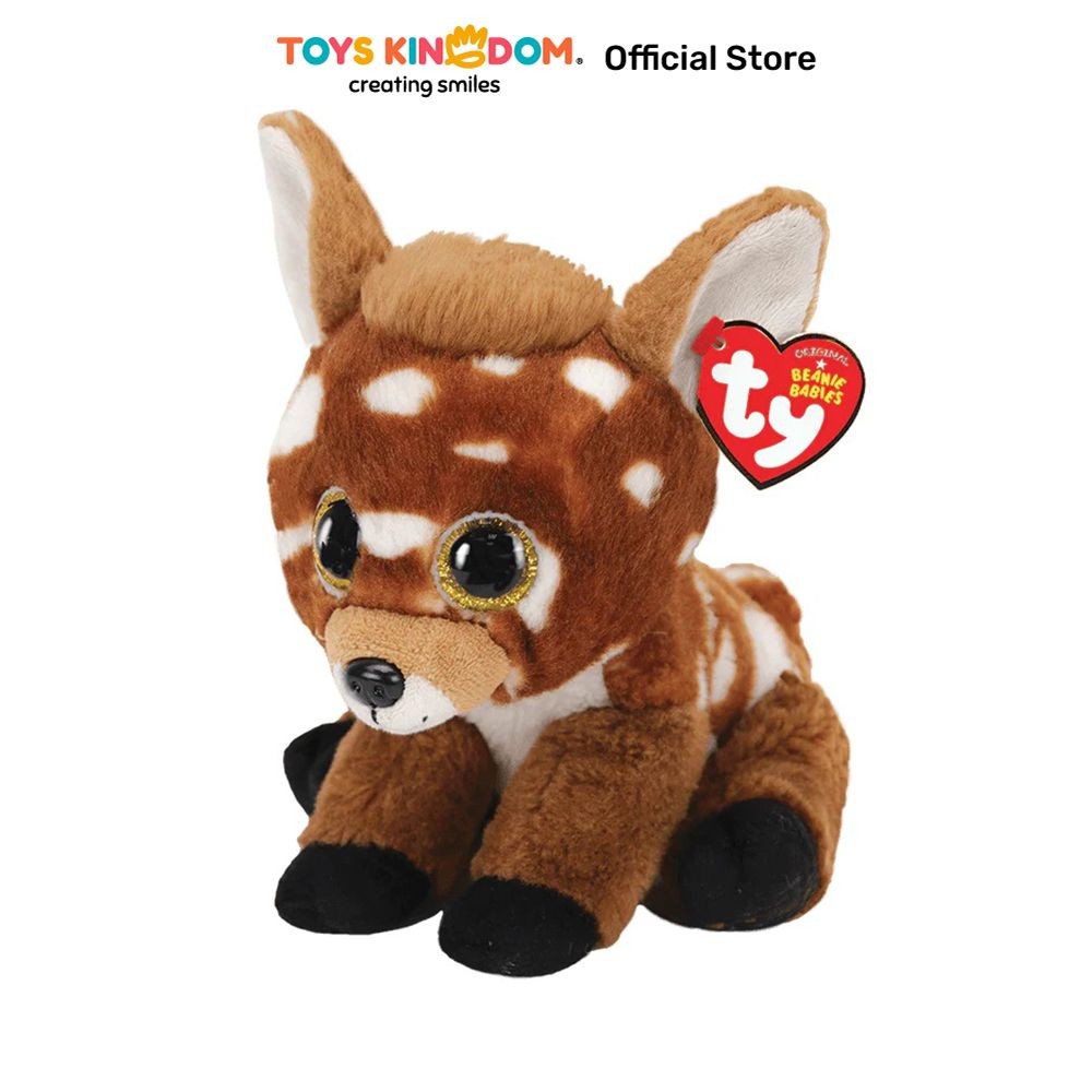 Toys Kingdom Ty Beanie Babies Boneka Hewan Buckley Deer Medium Ty95286 Toys Kids Toy Boneka Kain Kar