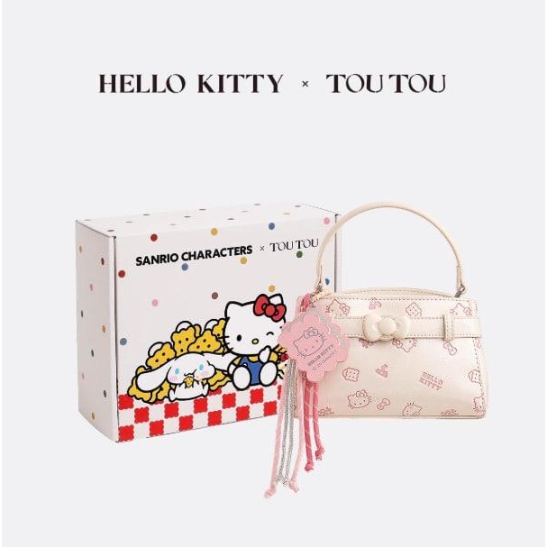 Tas Handbag HELLO KITTY x TOUTOU BOX Premium Wanita 9120
