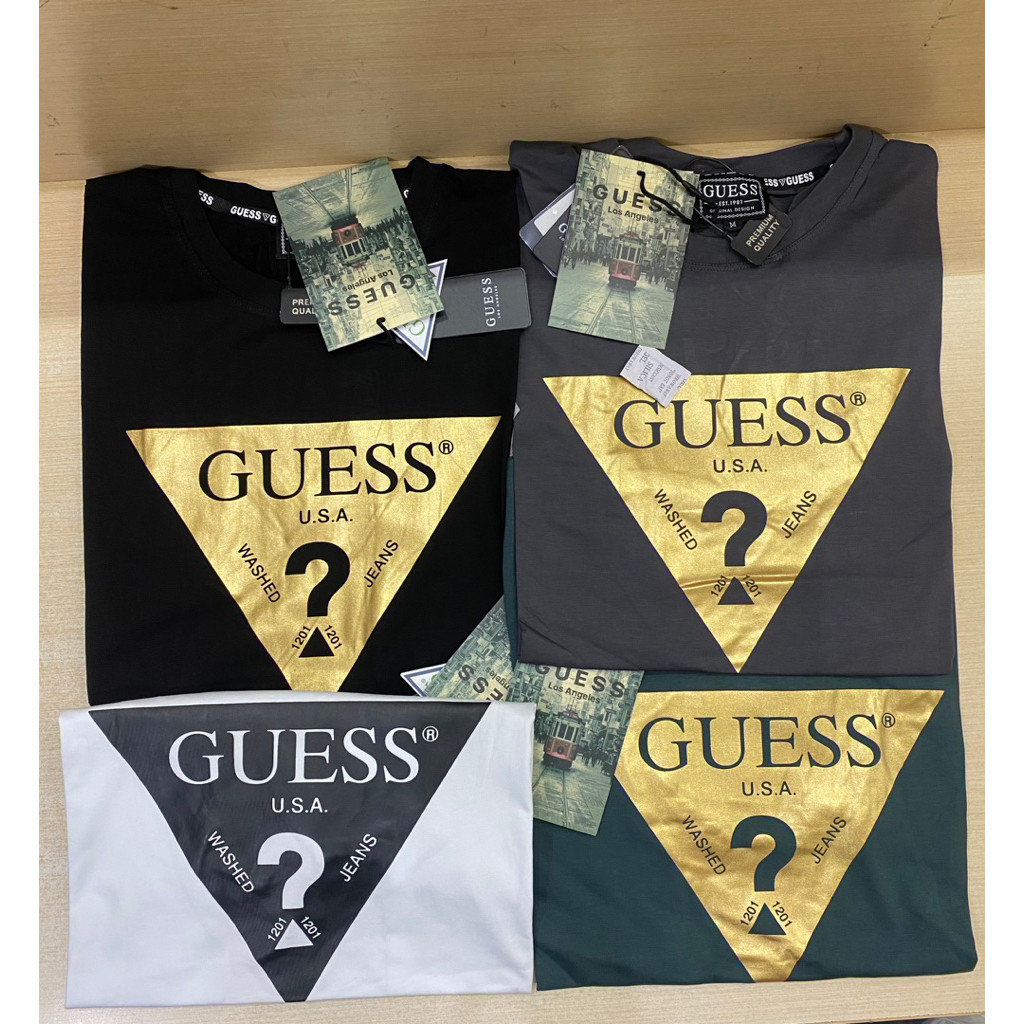 BAJU KAOS PRIA WANITA GUESS PREMIUM