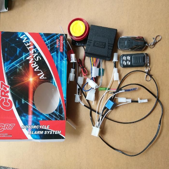 Alarm Motor CR7, PNP Nmax Old-All New Nmax, Tinggal pasang colok² soket CVJA