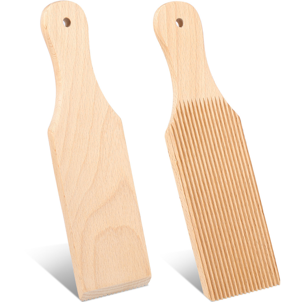 New Wooden Pasta Tools DIY Spaghetti Macaroni Maker Machine Macaroni Noodle Making Board Gnocchi Mak