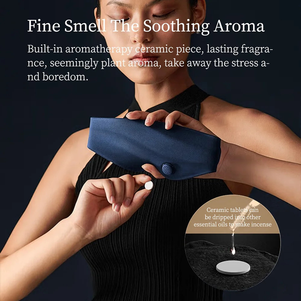 AZRLSTR LF LERAVAN Sleep Massage Eye Mask Alat  Kompres Mata Elektrik - LFE003