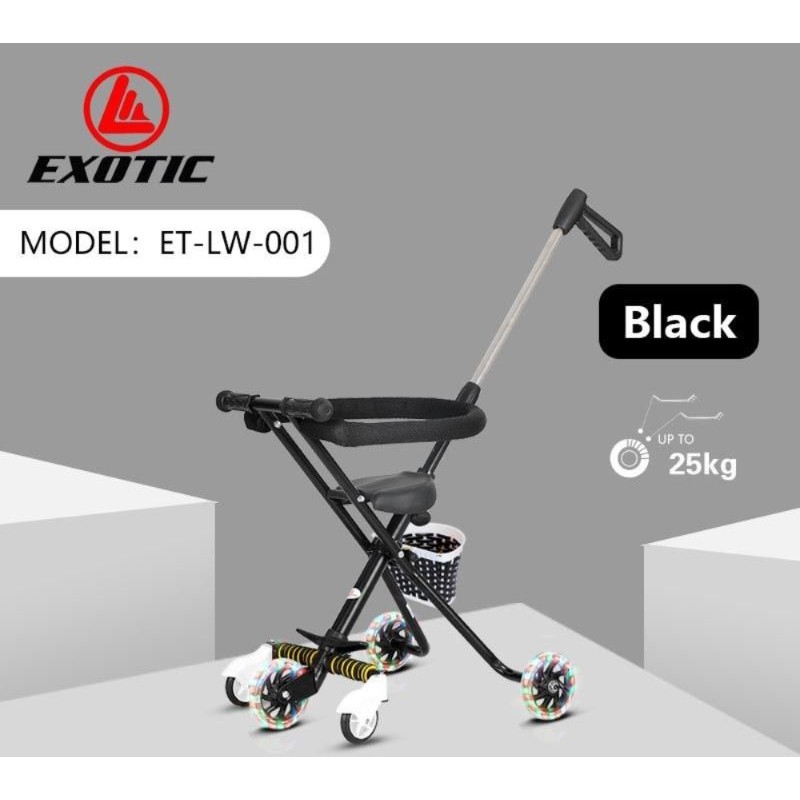 ET-LW001/Magic Stroller Anak Bayi Balita EXOTIC TOYS ET LW 001-1 RODA 5 Simple/Stroller Bayi Kursi D