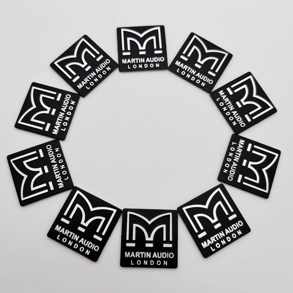 4pcs 10pcs 3D Metal MARTIN AUDIO LONDON Speaker Badge Amplifier Emblem Bullhorn Logo Car Sticker Sty