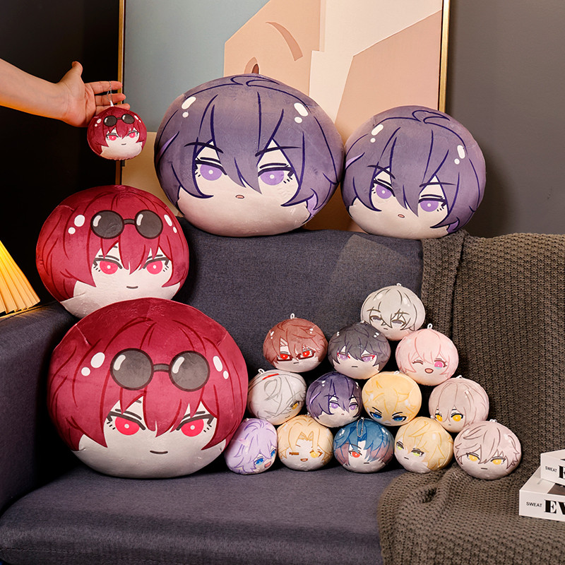 14 Styles Honkai Star Rail Plush Toy Cute Dan Heng March 7th Gepard Landau Bronya Rand Doll Soft Thr