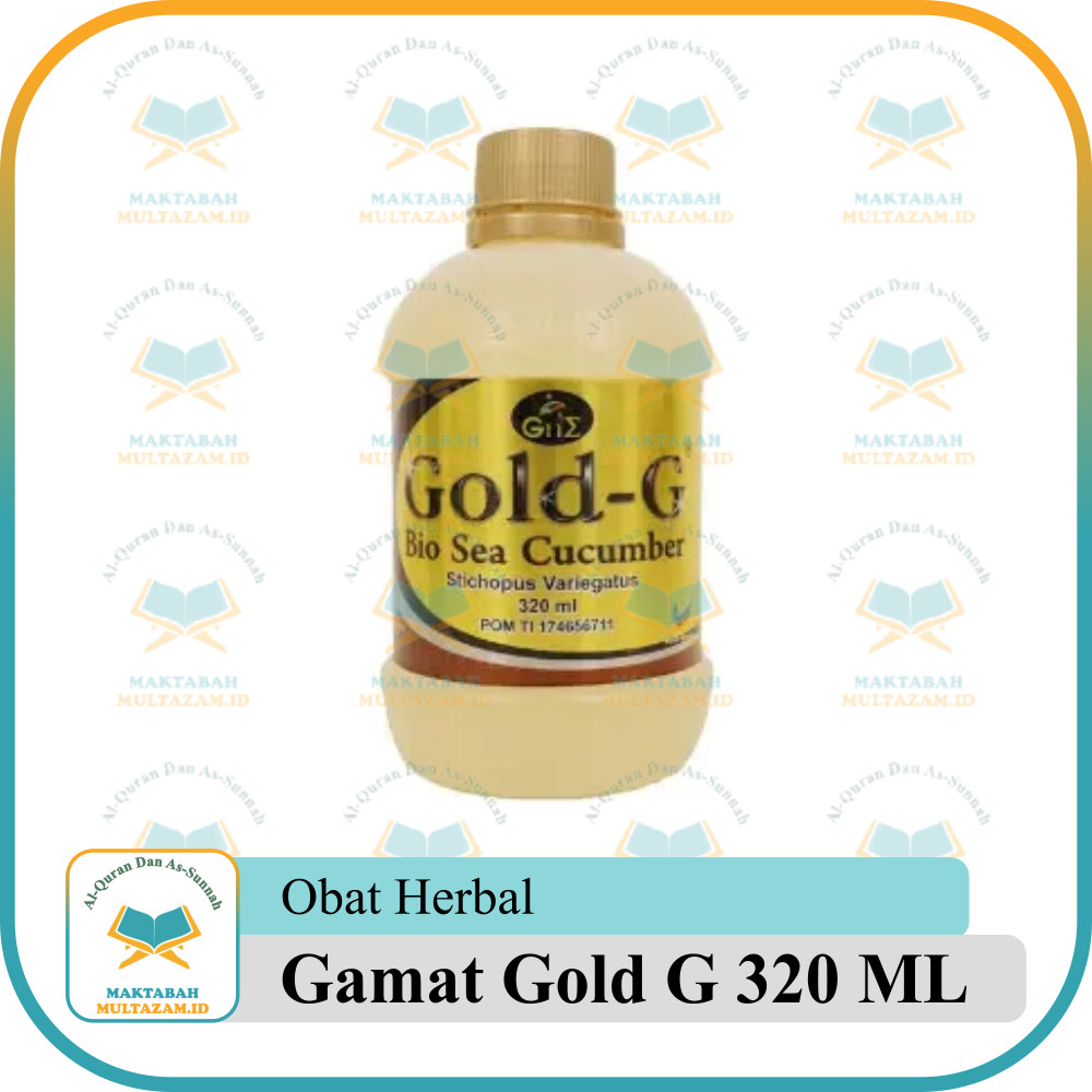 Gold-G - Jelly Gamat 320ml - Gold G Bio Sea Cucumber | Jelly Gamat Gold G 320ml