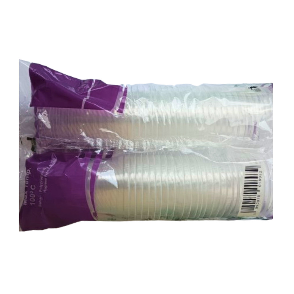 Gelas Plastik Wayang 220 ml / Gelas Plastik Kopi 220 ml