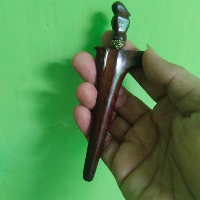 Keris Karno Tinanding Ageman Ukuran Kecil Tapi Sepuh Tangguh Kediri