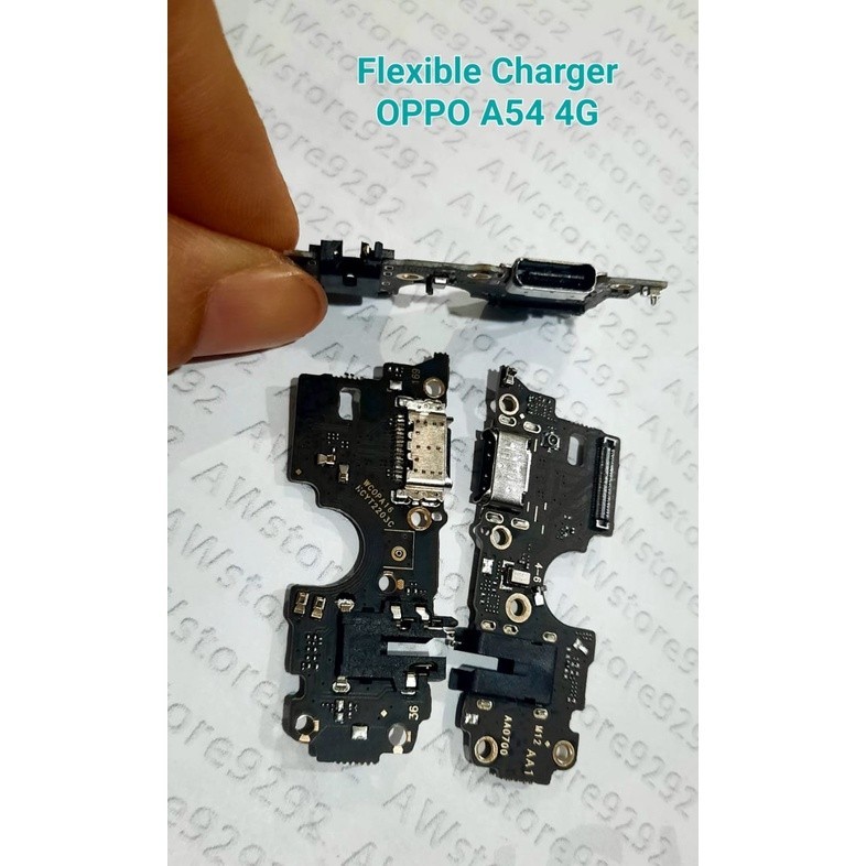 Flexible Fleksibel Konektor Charger Papan PCB Con Cas OPPO A54 4G papan cas oppo a54 4g con cas oppo