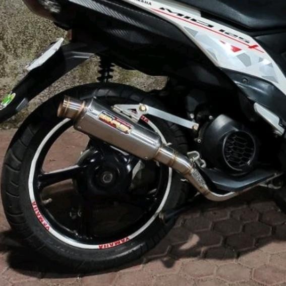 KNALPOT EMPUSH RACING EXHAUST MIO M3 XRIDE - Inlet 50