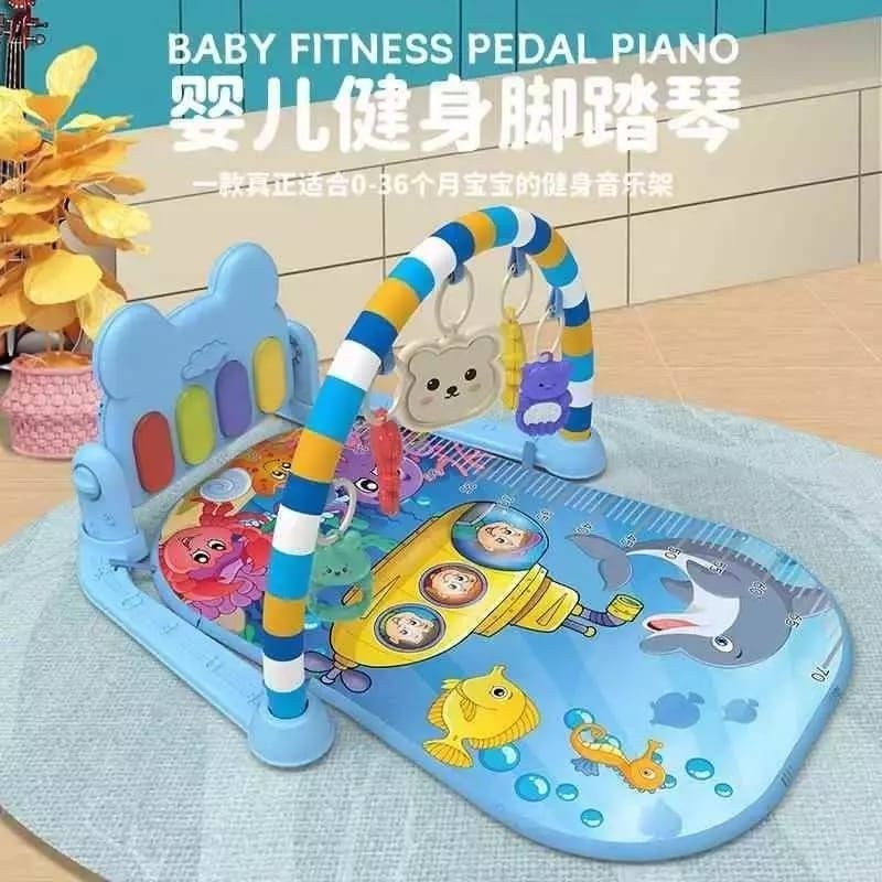 {Bg} Baby Playgym Playmate Set Music Play Gym Matras Mainan Anak Mainan Bayi Play Gym / Playgym Mainan Bayi Playmate Musik Piano Baby Gym
