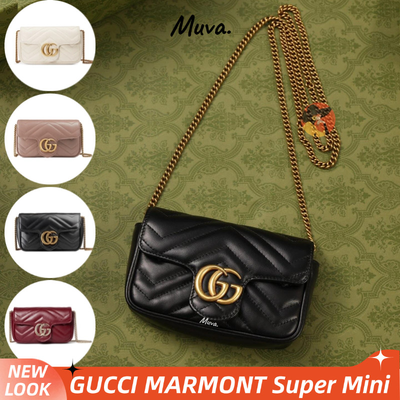 Tas wanita Gucci GG Marmont MINI Women/Shoulder Bag 476433