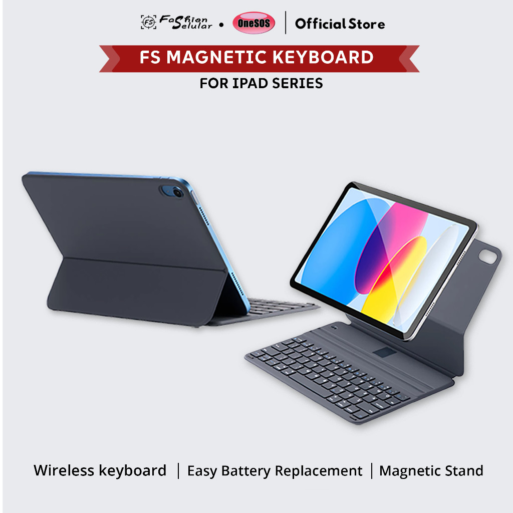 Zapfone Cellular FS Smart Keyboard Magnetic iPad 10 10.9 2022/ 11 2025/ Air 4 5 Air 11 M2 M3/ Pro 11