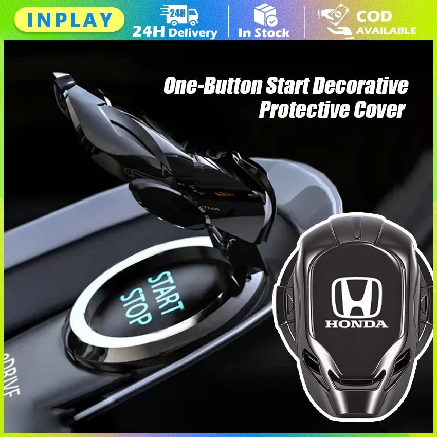 Cover Start Stop Engine Mobil Honda / Tutup Tombol Start Mobil Premium / Aksesoris Interior Sporty