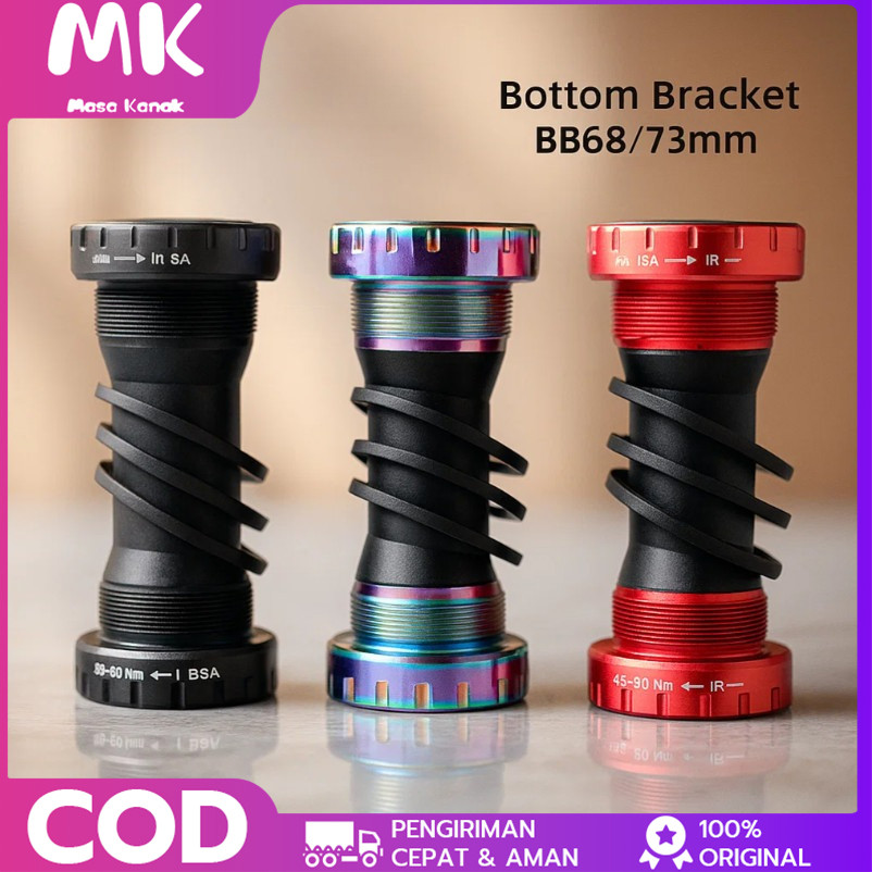 MK BB HT2 Bottom Bracket Hollowtech 2 BB HT 2 Sepeda BSA 68-73