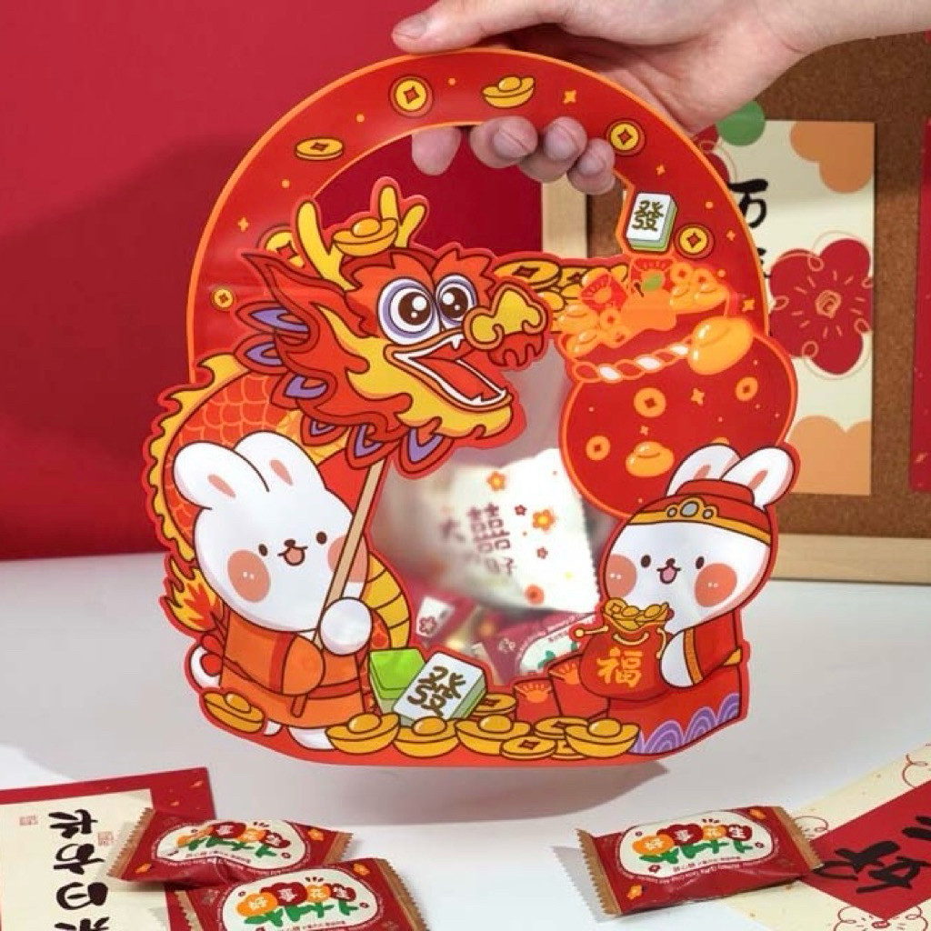 Cookies Bag Imlek Plastik Ziplock Cookies Imlek Cute