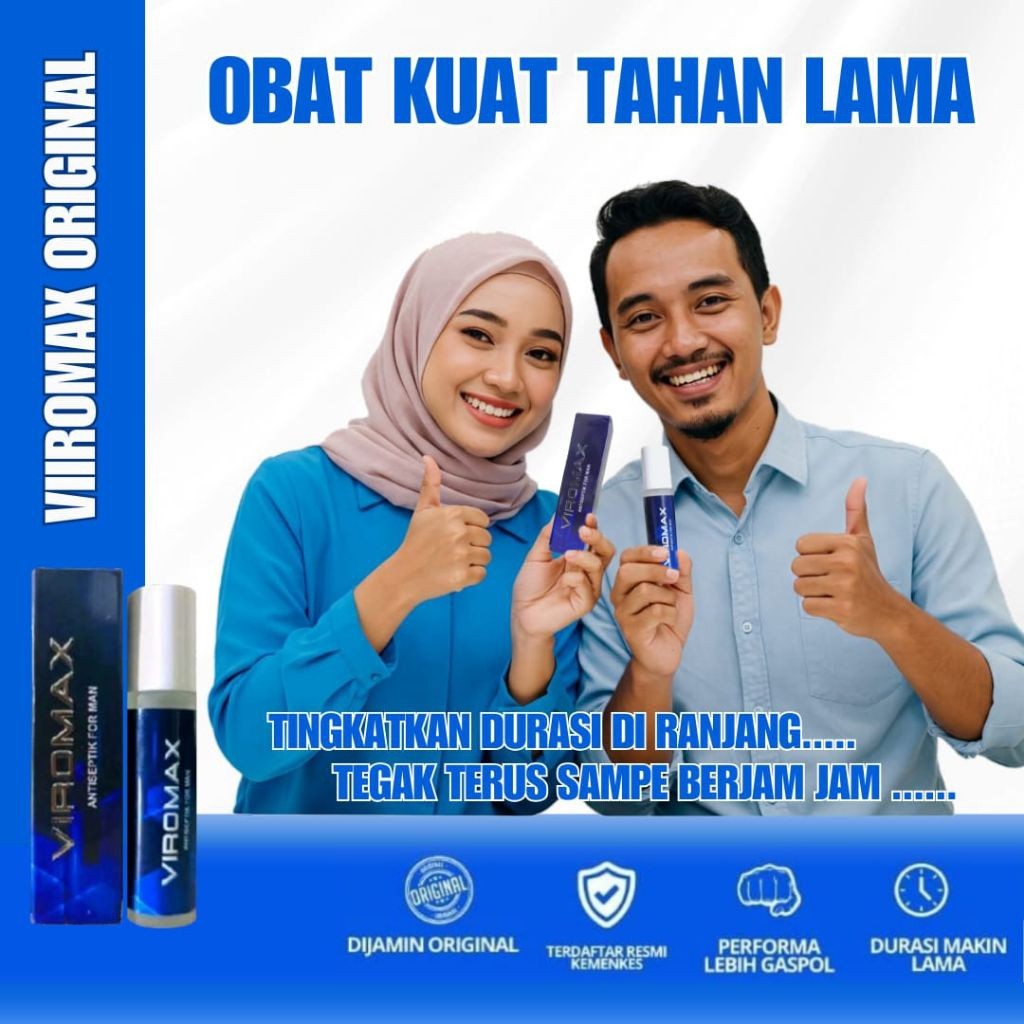 VIROMAX OBAT KUAT PRIA TAHAN LAMA BERHUBUNGAN OBAT KUAT LELAKI OBAT KUAT PRIA TAHAN LAMA ORIGINAL100