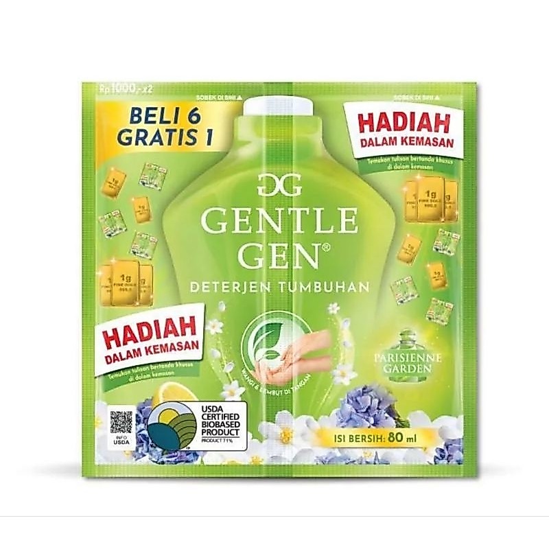Gentle gen saset 12set