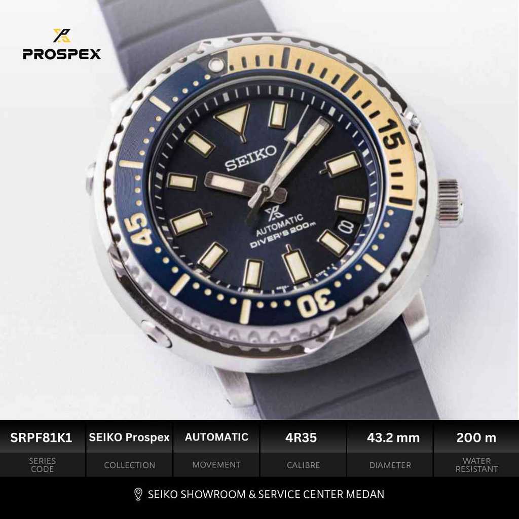 SEIKO Showroom Medan - Seiko Prospex SRPF81K1 Tuna Automatic