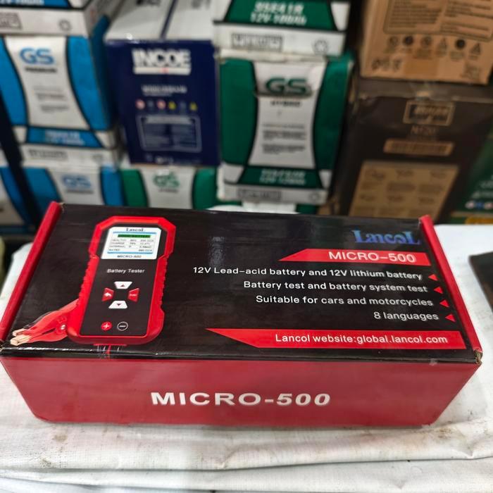 ALAT TEST AKI MICRO 500 DIGITAL BATTERY TESTER