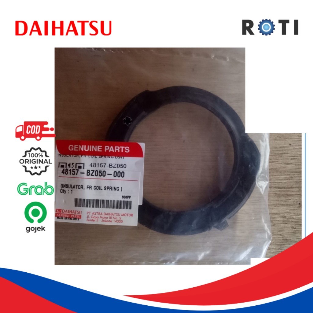 DAIHATSU 48157-BZ050-000 INSULATOR COIL SPRING ALL NEW SIRION DEPAN