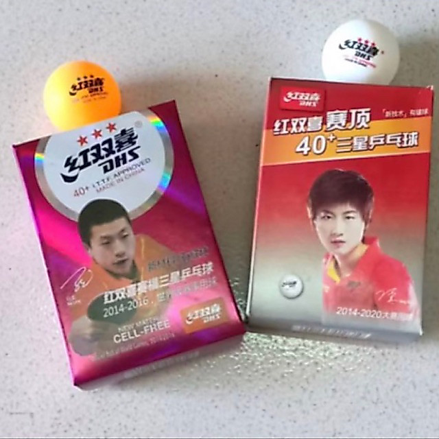 Bola Pingpong/ Bola tenis meja DHS 40 Original 3star isi 6 pcs