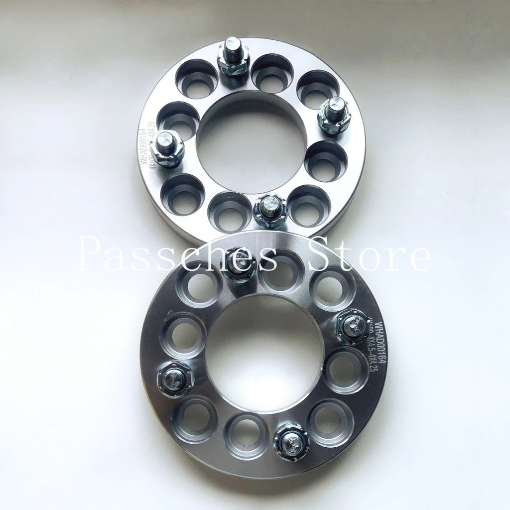 2 buah Adaptor Konversi Roda 20mm PCD 4x100/4x114.3 ke 4x108 CB 71mm Baut Lug M12x1.5