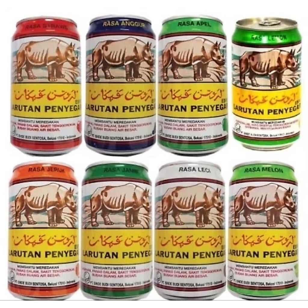 Larutan Kaleng Cap Badak 12 Kaleng (1/2 Dus )