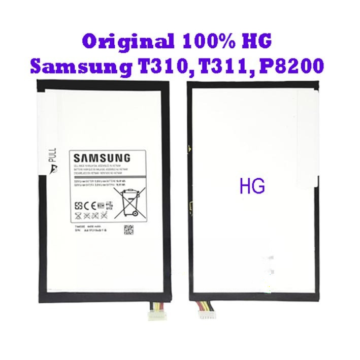 OTL.TOOLS BateraI SAMS Galaxy Tab 3 8" / SM-T310 / T311 / P8200 / T4450E / EB-BT705FBC 4450mAh -Batu