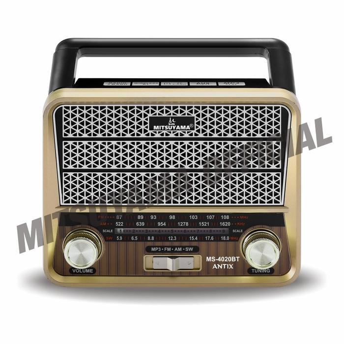 Radio Jadul FM AM SW Rodja Mitsuyama Radio Antik AUX INPUT Radio USB