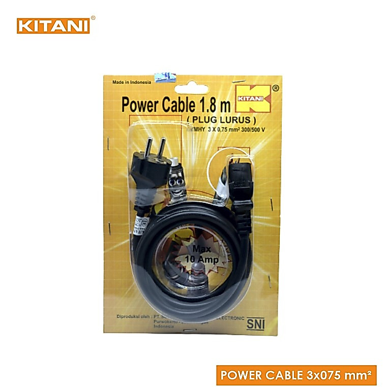 Kabel Elektronik/Komputer/PCU Kualitas Bagus Tembaga Murni Kabel ISI 3 KITANI
